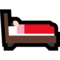 Person in Bed - Light emoji on Microsoft